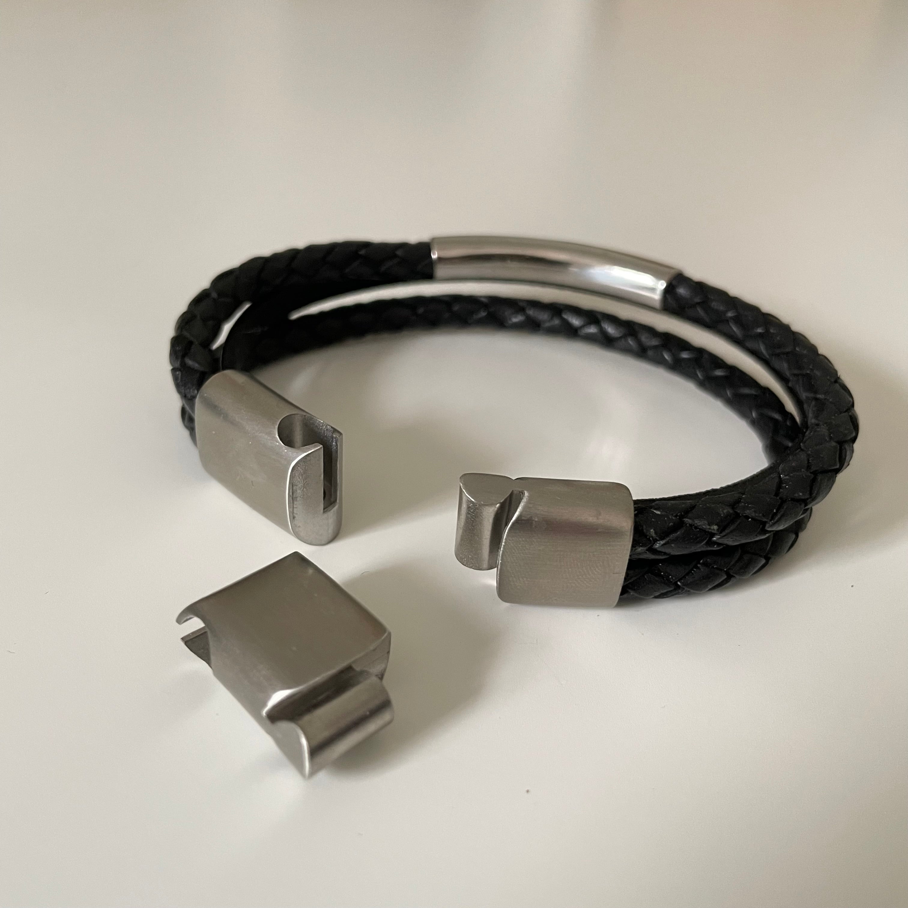 Men's Leather Bracelet | Milina London