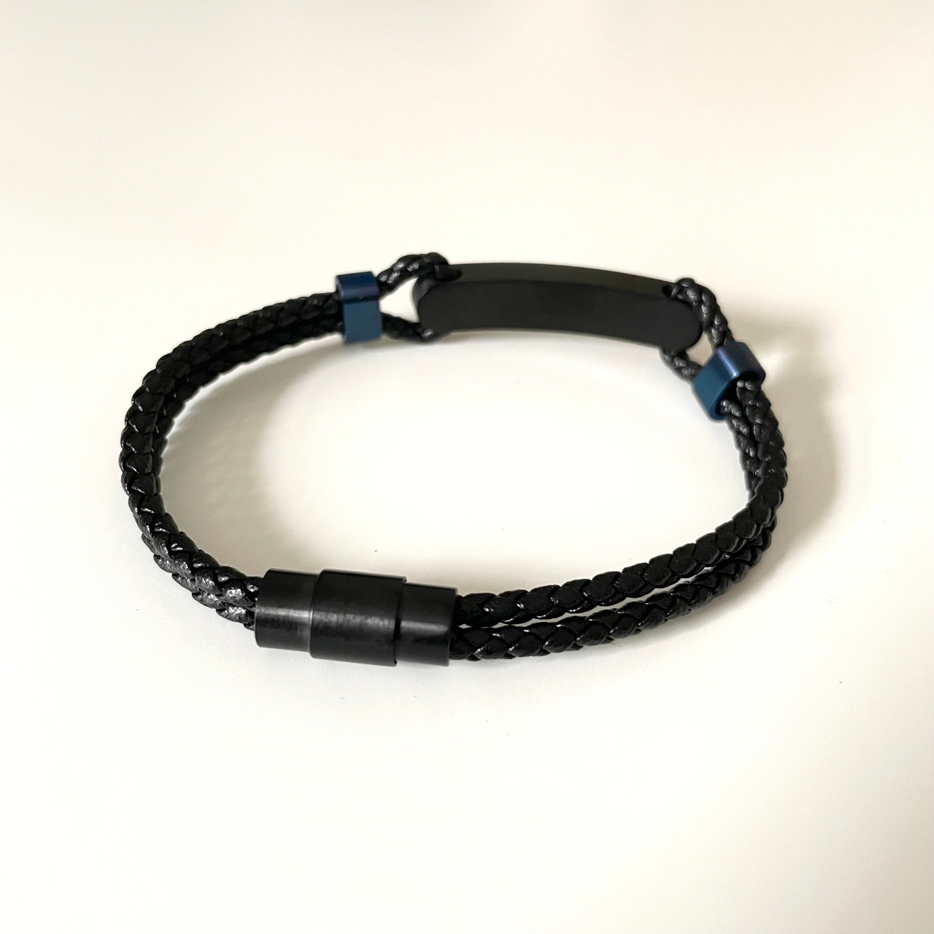 Men's Leather Bracelet | Milina London