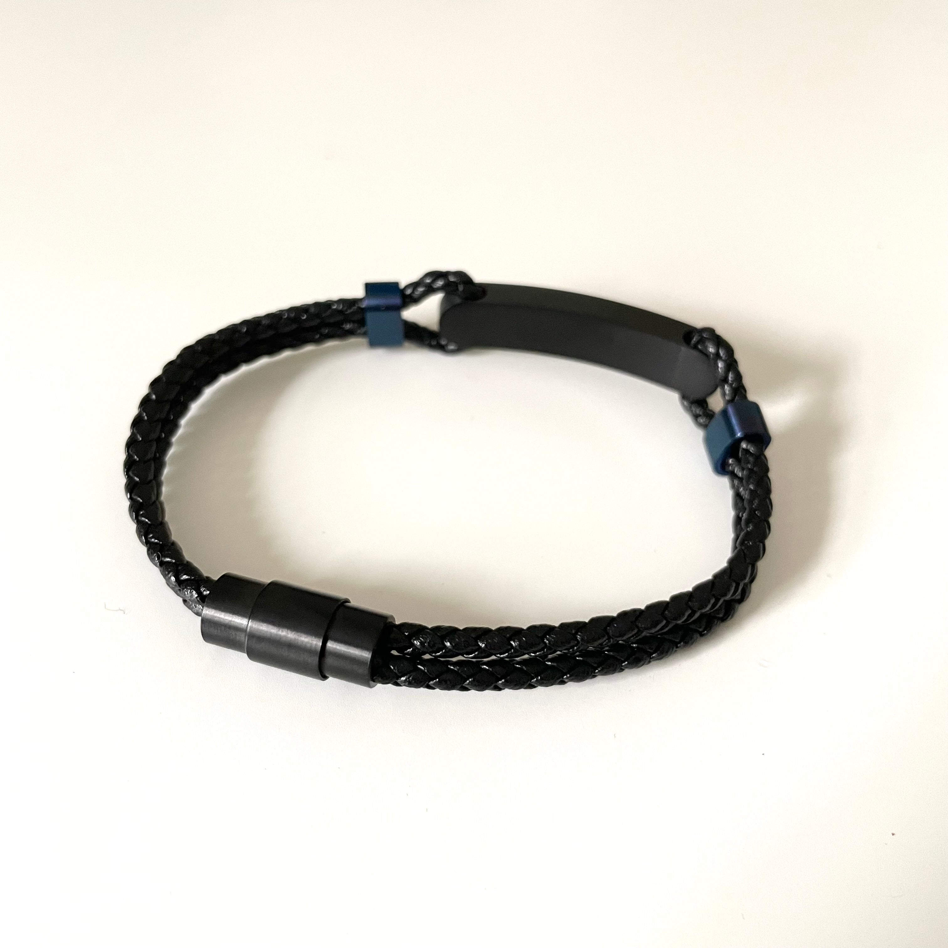 Men's Leather Bracelet | Milina London