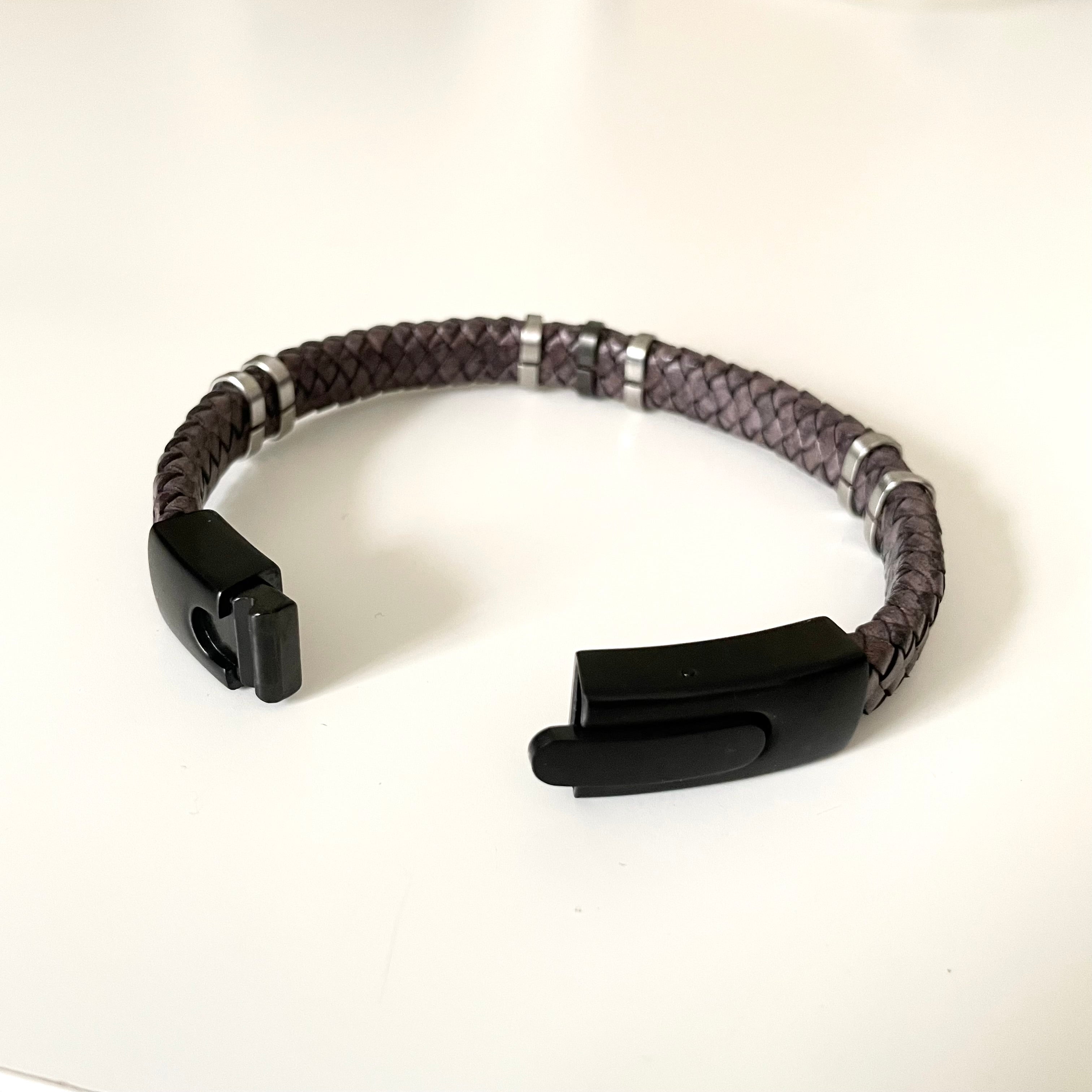 Men's Leather Bracelet | Milina London