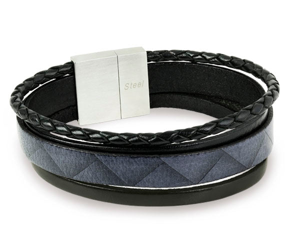 Men's Leather Bracelet | Milina London