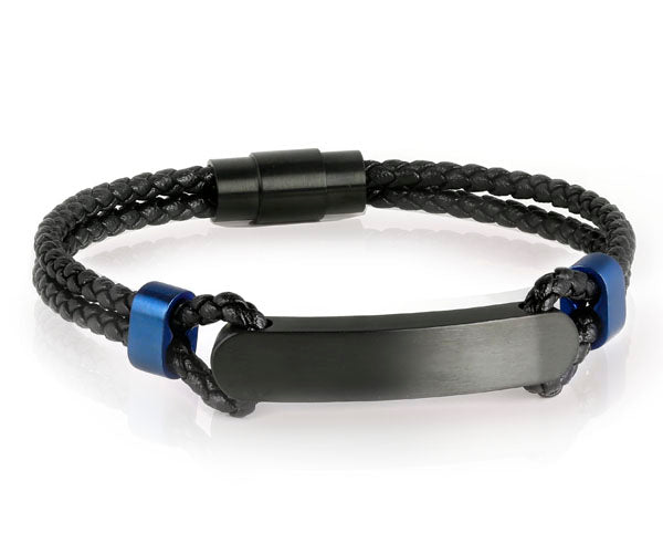 Men's Leather Bracelet | Milina London