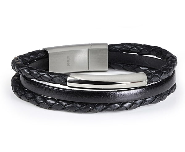 Men's Leather Bracelet | Milina London