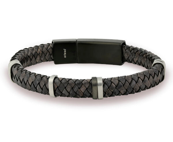 Men's Leather Bracelet | Milina London