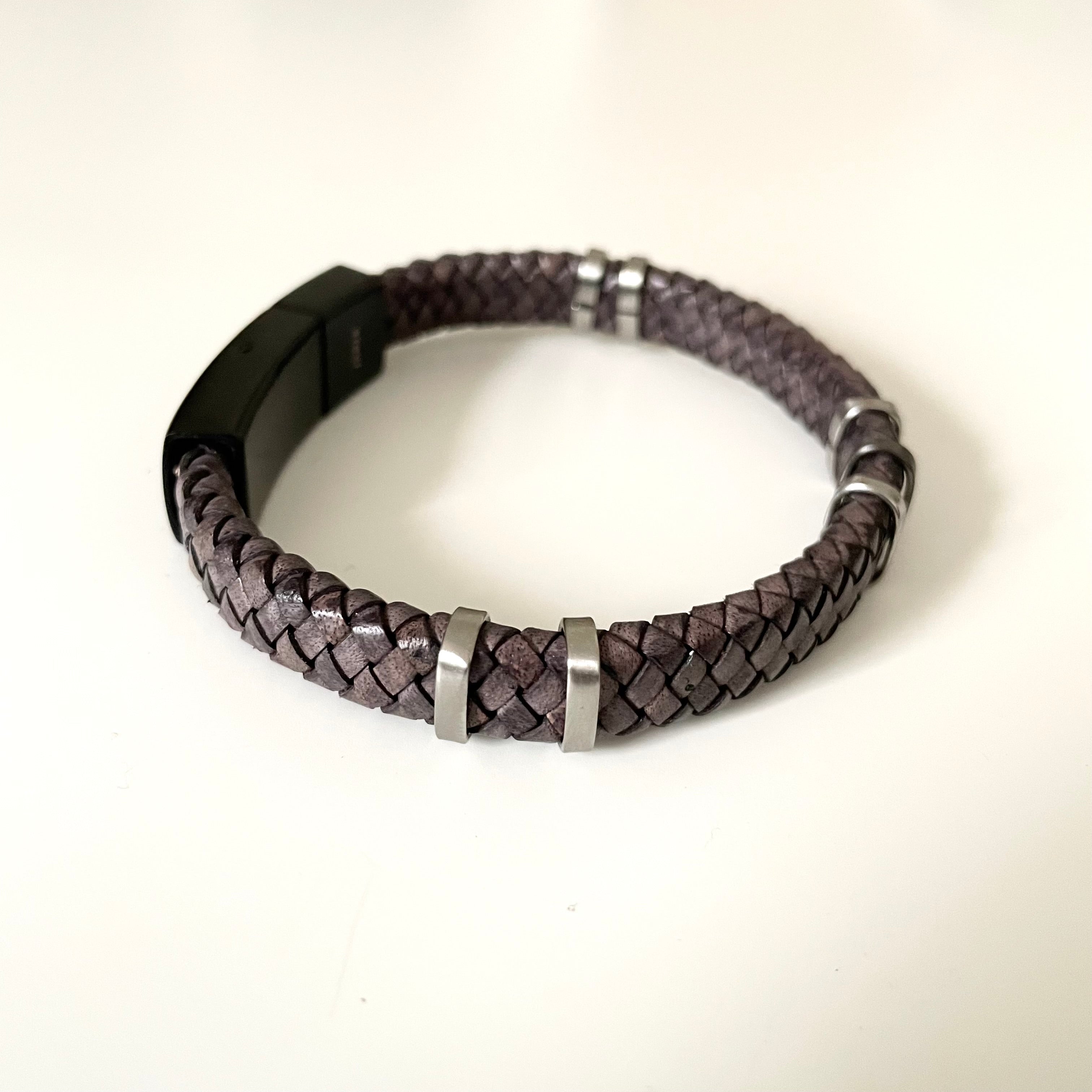 Men's Leather Bracelet | Milina London